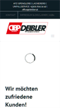 Mobile Screenshot of deibler.at